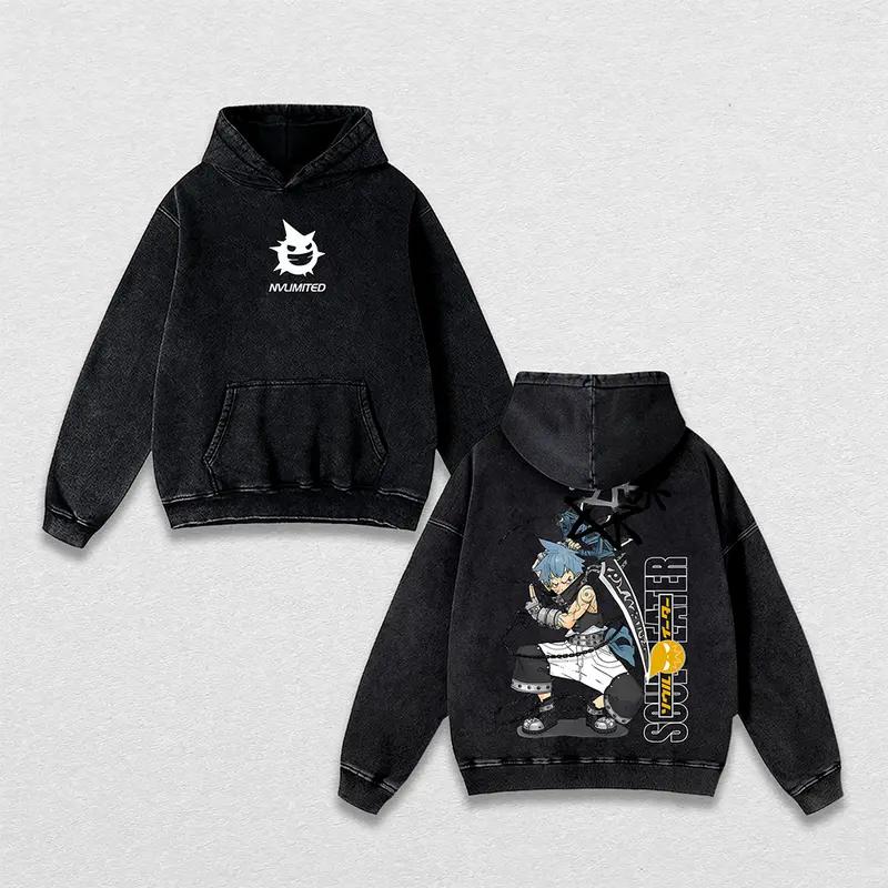 Anime Soul Eater Albarn Maka Print Hooded Men Women Hoodies Vintage Washed Sweatshirt Casual Cotton Pullover Harajuku Streetwear XXL
Anime Soul Eater Albarn Maka Print Hooded Men Women Hoodies Vintage Washed Sweatshirt Casual Cotton Pullover Harajuku Streetwear XXL