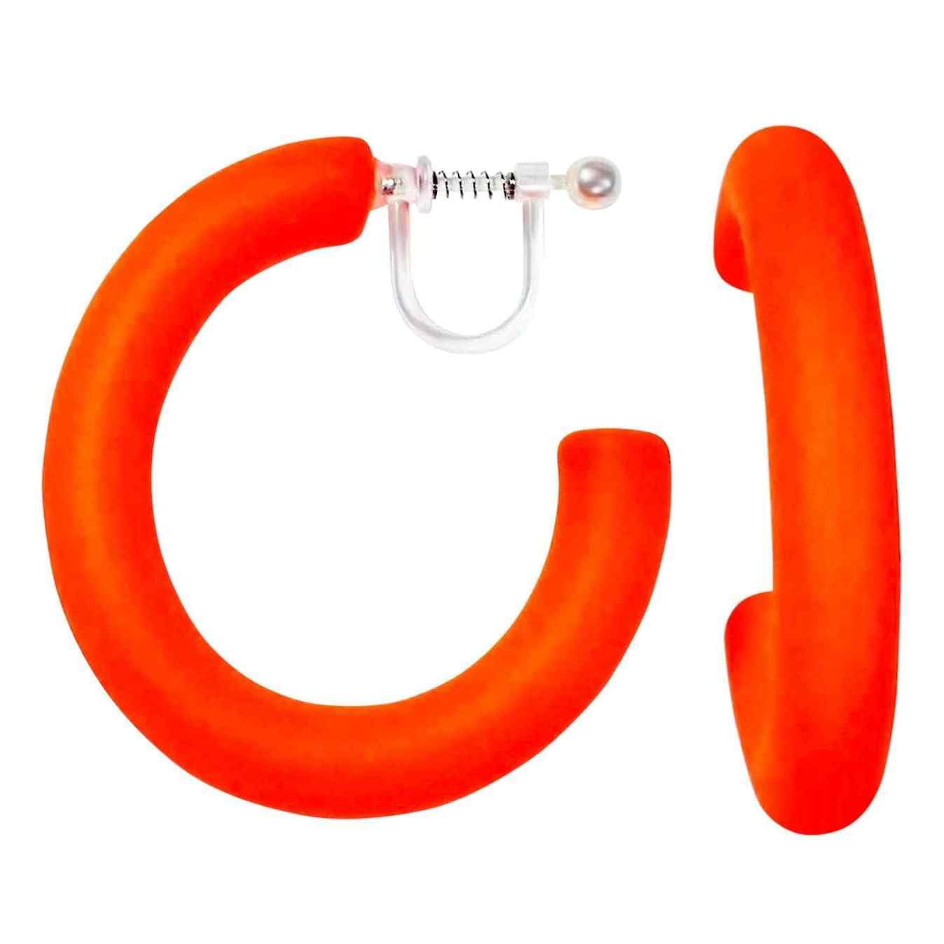 Earrings for Women Popular Cute Painless Orange Fluorescent Large 4cm Thick Neon Color Hoop Earrings Resin Earrings Miyabi Grace Miyabi Grace
Earrings for Women Popular Cute Painless Orange Fluorescent Large 4cm Thick Neon Color Hoop Earrings Resin Earrings Miyabi Grace Miyabi Grace
