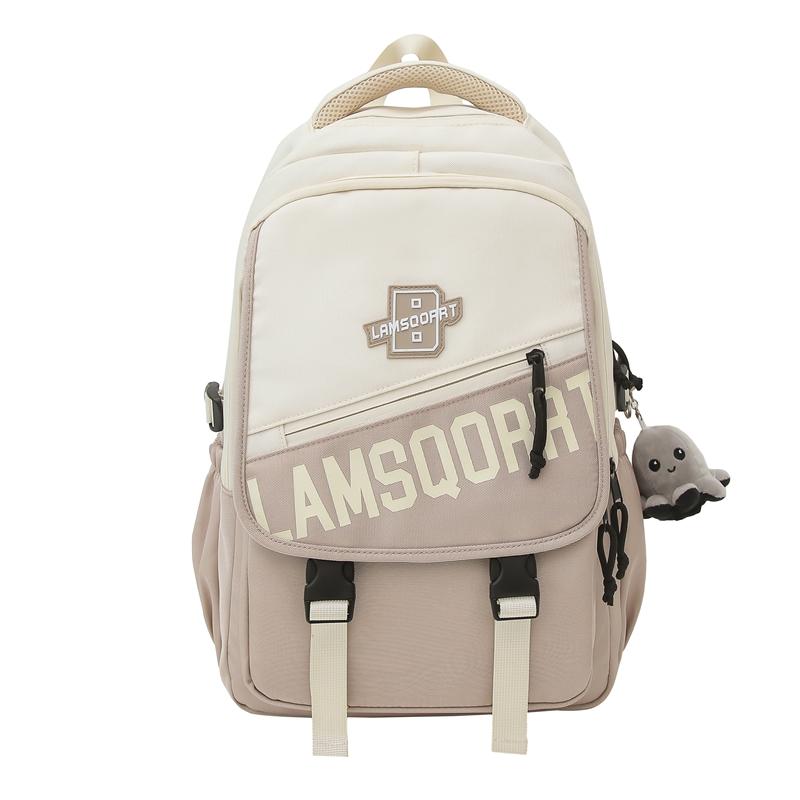 Чоловічий шкільний рюкзак із кольоровими блоками, рюкзак великої ємності, книжкова сумка для старшокласників, жіночий рюкзак із літерами хакі
Чоловічий шкільний рюкзак із кольоровими блоками, рюкзак великої ємності, книжкова сумка для старшокласників, жіночий рюкзак із літерами хакі