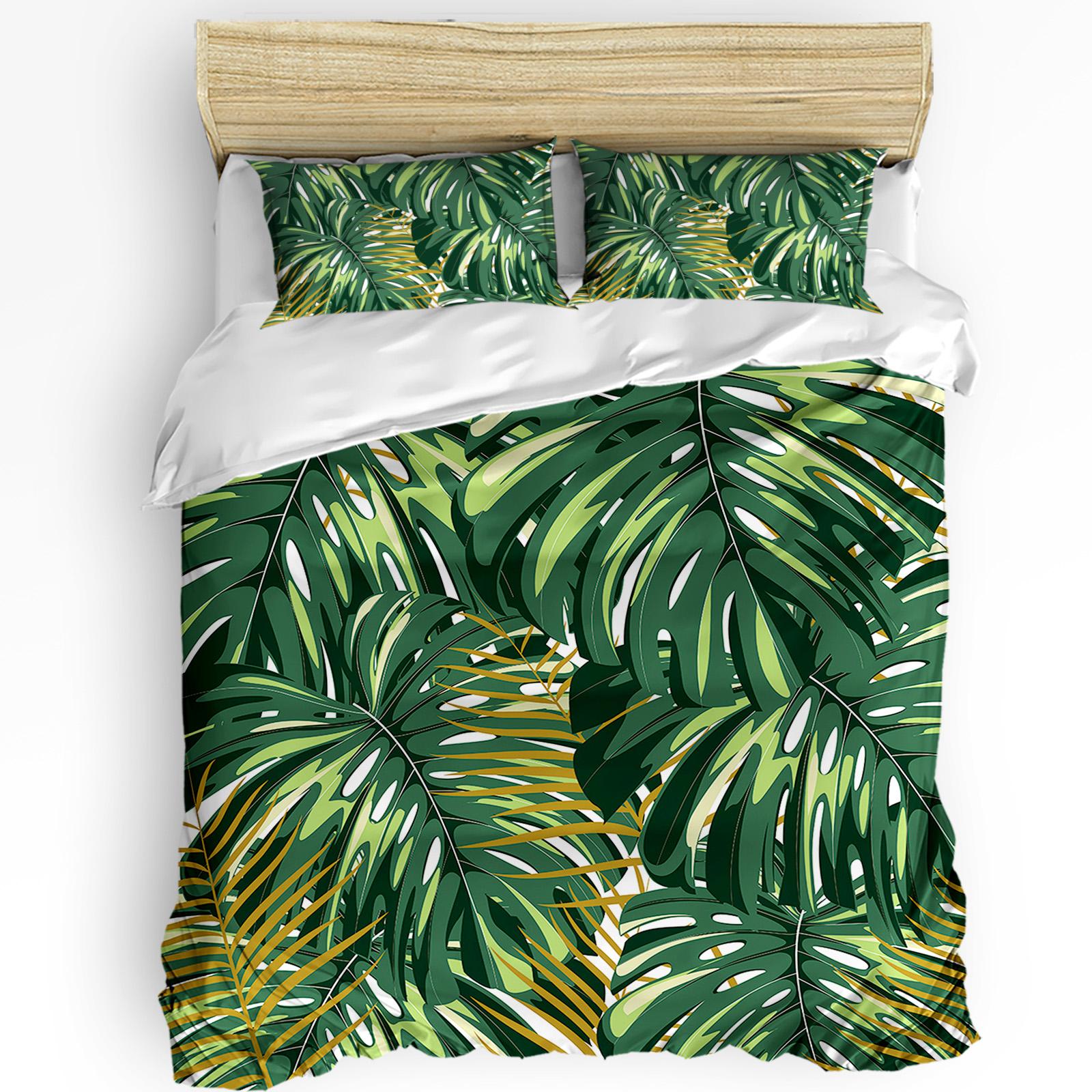 Flower Tropical Plants Bedding Set 3pcs Boys Girls Duvet Cover Pillowcase Kids Adult Quilt Cover Double Bed Set Home Textile EU Single(135*200cm)3pcs
Flower Tropical Plants Bedding Set 3pcs Boys Girls Duvet Cover Pillowcase Kids Adult Quilt Cover Double Bed Set Home Textile EU Single(135*200cm)3pcs