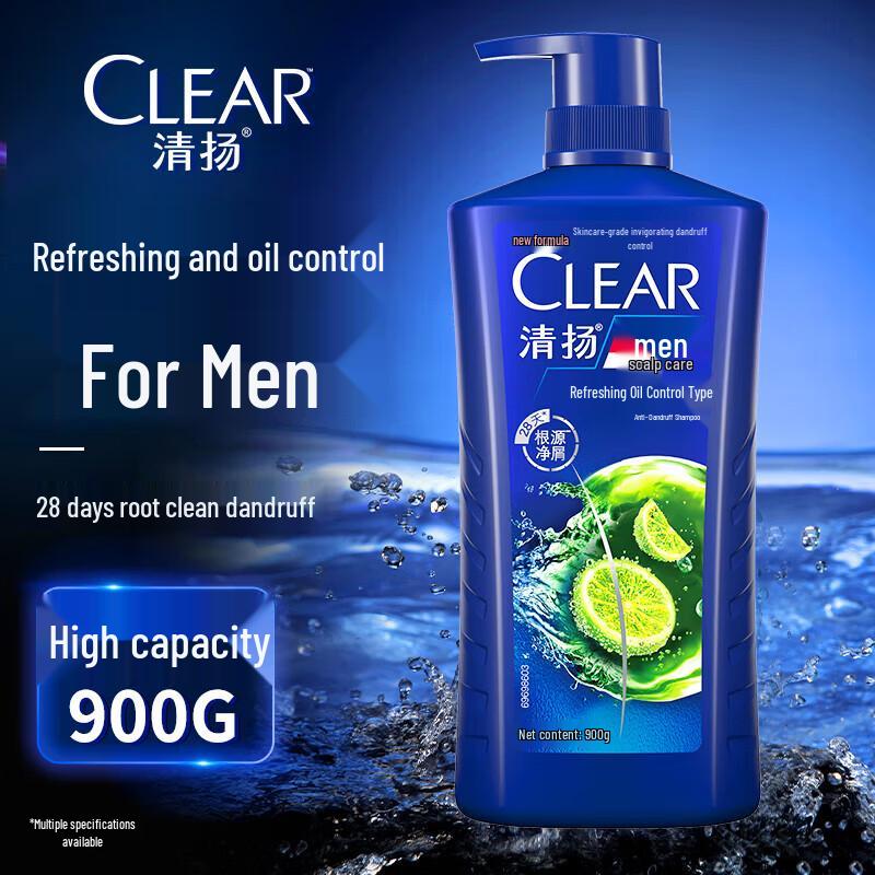 Clear Men Anti-Dandruff Refreshing Oil Control Shampoo
Clear Men Anti-Dandruff Refreshing Oil Control Shampoo
