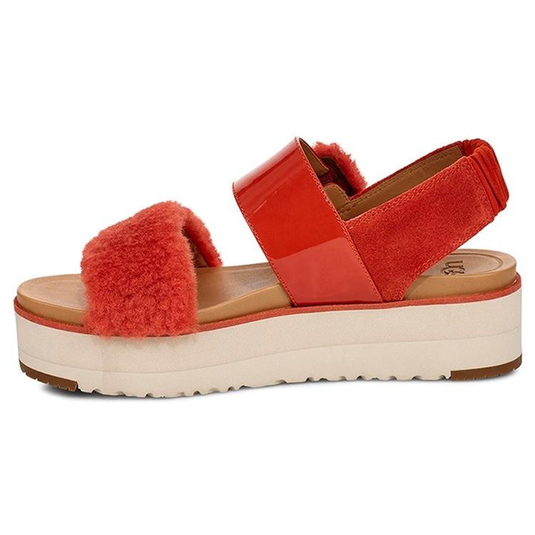 UGG Le Fluff Fabric Sports Sandals Women s Rock Red 1099815-RRK 37.5
UGG Le Fluff Fabric Sports Sandals Women s Rock Red 1099815-RRK 37.5