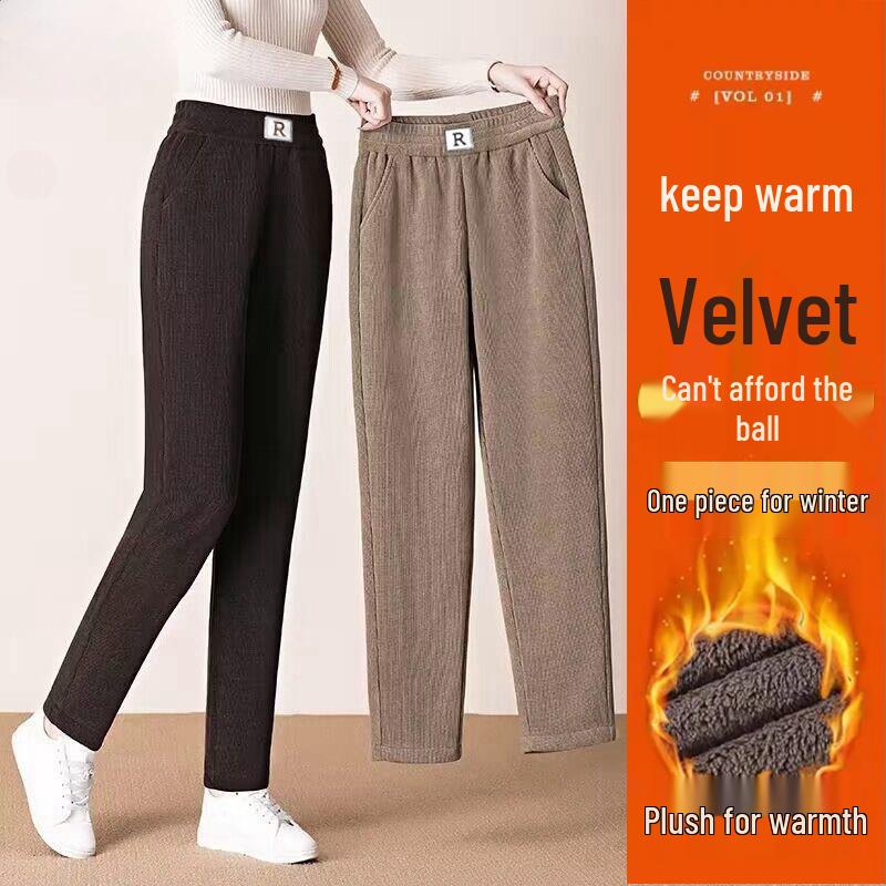Women s Winter Chenille Fleece Pants - Loose, Thick, Narrow Straight-Leg, Versatile Outerwear for Casual Wear XXL
Women s Winter Chenille Fleece Pants - Loose, Thick, Narrow Straight-Leg, Versatile Outerwear for Casual Wear XXL