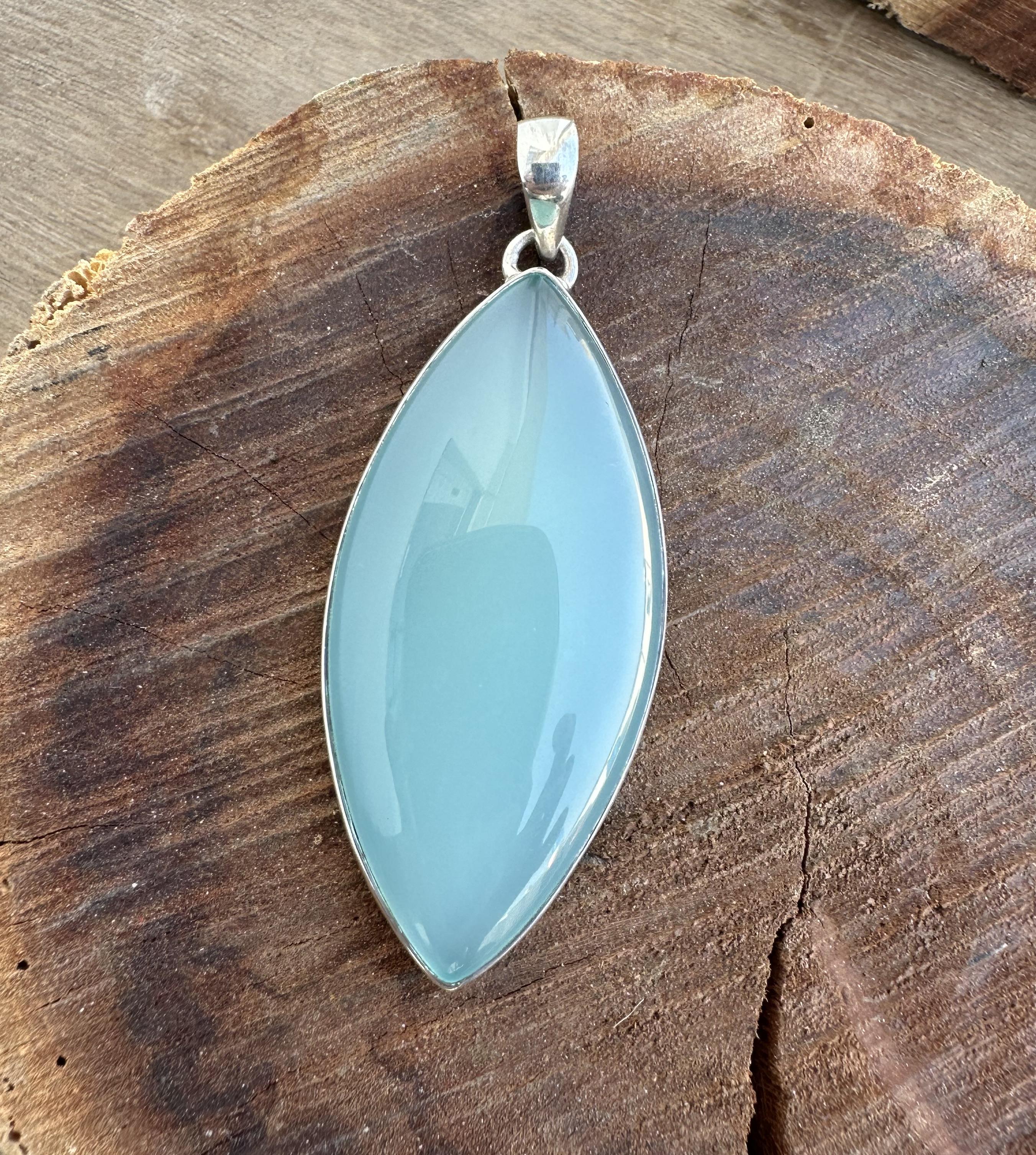 Natural Blue Chalcedony, Silver Necklace, Chalcedony Silver Pendant, 925 Sterling Silver Pendant, Handmade Silver Jewelry, Gift For Her 2.67 inches length синий
Natural Blue Chalcedony, Silver Necklace, Chalcedony Silver Pendant, 925 Sterling Silver Pendant, Handmade Silver Jewelry, Gift For Her 2.67 inches length синий