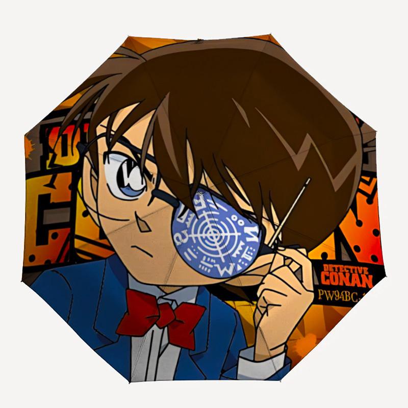 1pc Detective Conan Automatic Folding Umbrella, Sturdy And Durable Automatic Folding Umbrella with 8 Ribs, a0911027
1pc Detective Conan Automatic Folding Umbrella, Sturdy And Durable Automatic Folding Umbrella with 8 Ribs, a0911027