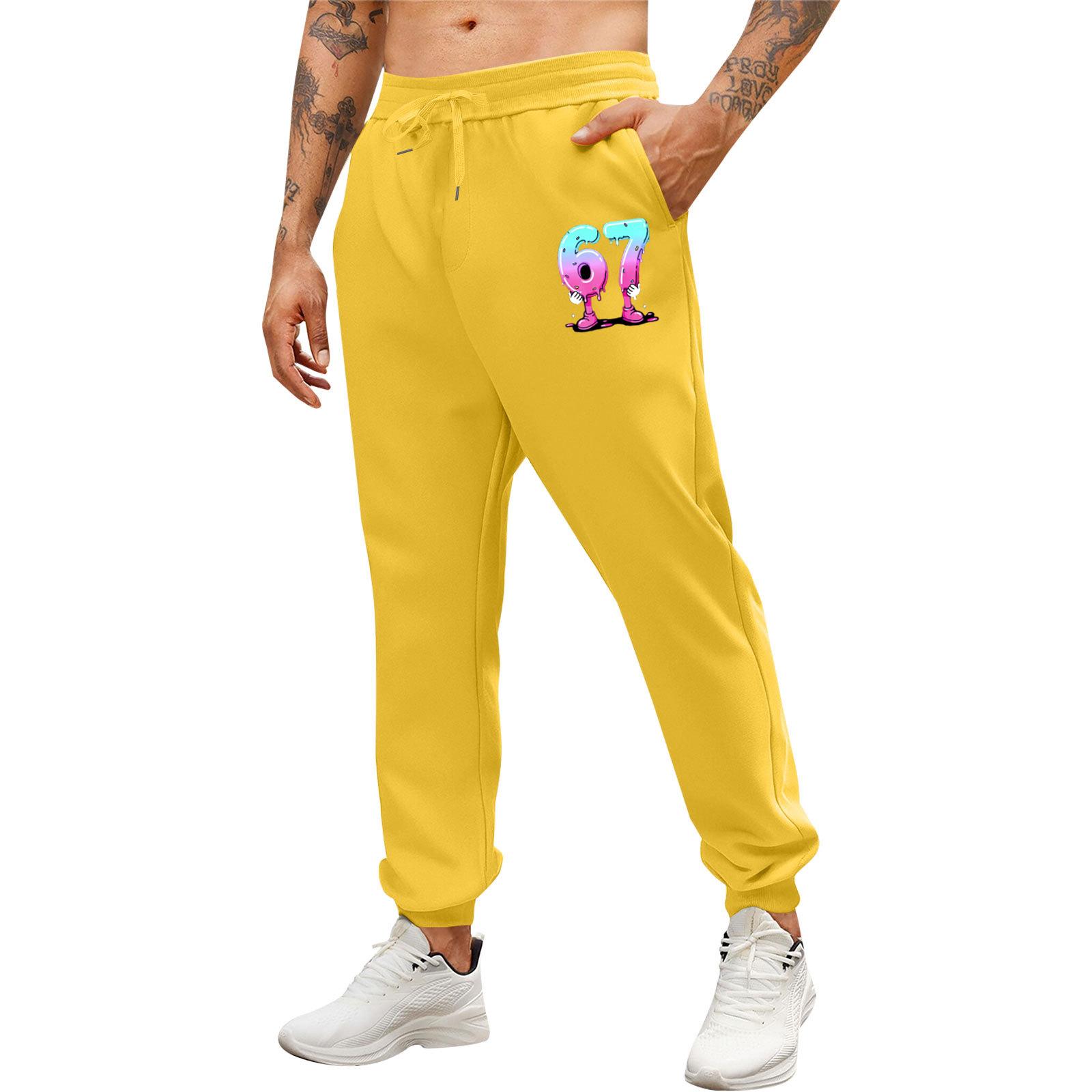 Чоловічі спортивні повсякденні джогери Легкі штани для хайкінгу Штани для активного відпочинку XL жовтий
Чоловічі спортивні повсякденні джогери Легкі штани для хайкінгу Штани для активного відпочинку XL жовтий
