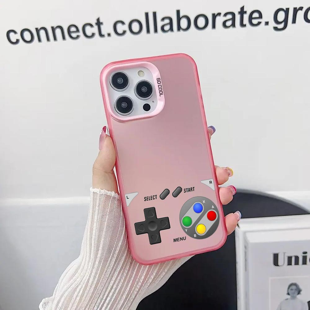 Game console fashion cool design Phone Case For lMDColor Silver Shell For lPhone 17 16 e 15 14 13 12 11 Pro Max Plus iPhone 15 Plus
Game console fashion cool design Phone Case For lMDColor Silver Shell For lPhone 17 16 e 15 14 13 12 11 Pro Max Plus iPhone 15 Plus