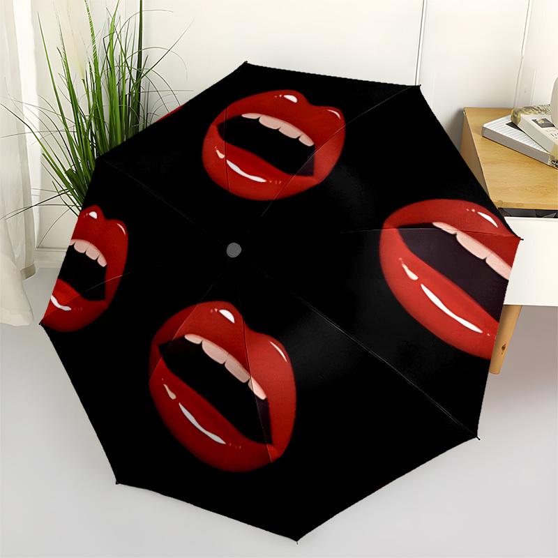 1pc Lips Umbrella Portable Folding Umbrella Durable Iron Frame, Suitable for All Seasons Home Travel Outdoor yy260319087
1pc Lips Umbrella Portable Folding Umbrella Durable Iron Frame, Suitable for All Seasons Home Travel Outdoor yy260319087