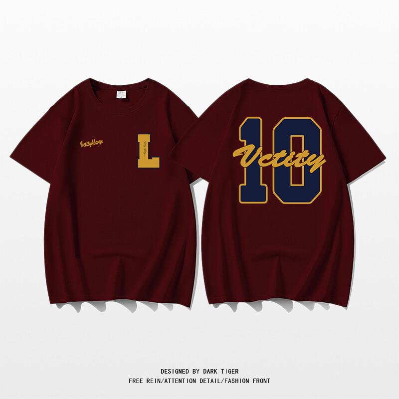 Heavy cotton printed short-sleeved t-shirt female student Korean version design sense niche round neck half-sleeved top and clothing XXXL
Heavy cotton printed short-sleeved t-shirt female student Korean version design sense niche round neck half-sleeved top and clothing XXXL