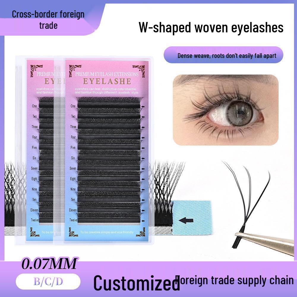 0.07W Mesh Woven Eyelashes: Easy Pickup, No Root Scatter, Instant Bloom, Soft Grafting 0.07 Thickness B Curl
0.07W Mesh Woven Eyelashes: Easy Pickup, No Root Scatter, Instant Bloom, Soft Grafting 0.07 Thickness B Curl