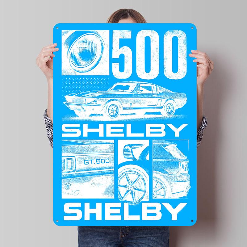 Shelby GT500 Car Tin Plaque Poster Customized Wall Art Retro Vintage Metal Signs for Room Decoration At Home Decor Items Gaming 7.9x11.8In(20x30cm)
Shelby GT500 Car Tin Plaque Poster Customized Wall Art Retro Vintage Metal Signs for Room Decoration At Home Decor Items Gaming 7.9x11.8In(20x30cm)