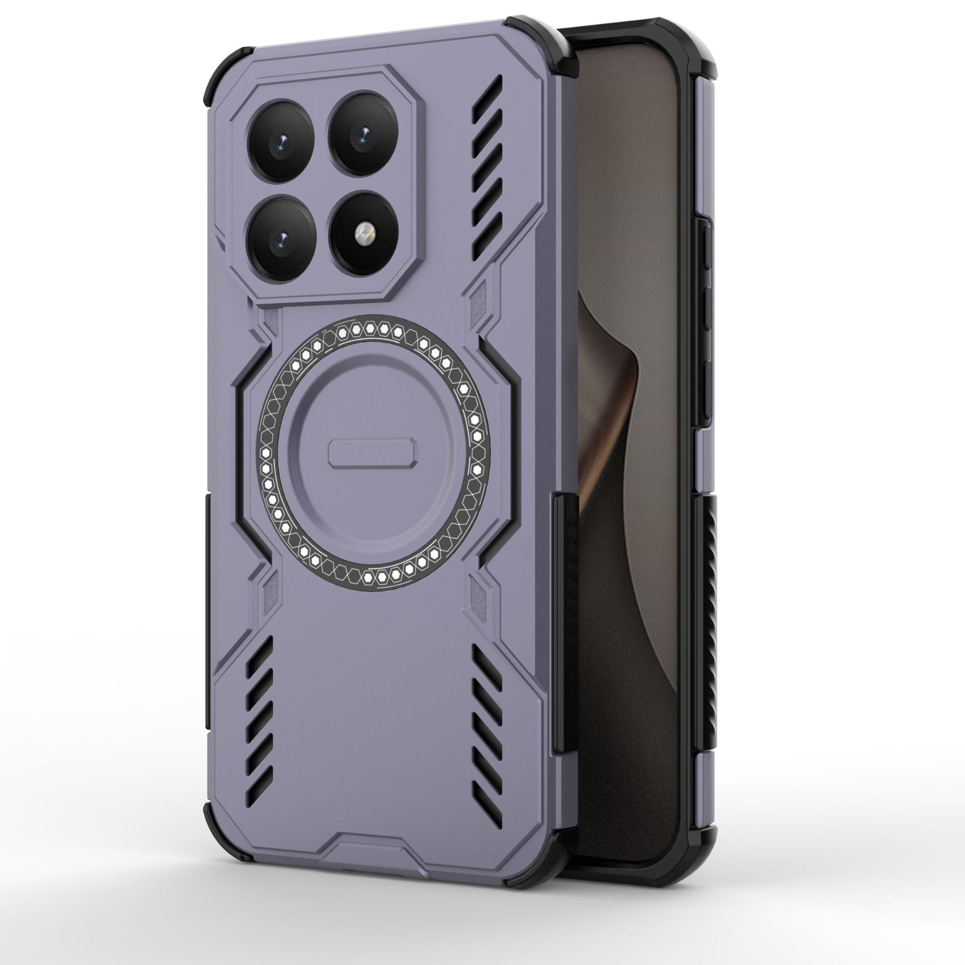 For Xiaomi 15T Pro Magnetic Case,Magnetic Heat dissipation Phone Case Cover for Xiaomi 15T Pro фіолетовий
For Xiaomi 15T Pro Magnetic Case,Magnetic Heat dissipation Phone Case Cover for Xiaomi 15T Pro фіолетовий