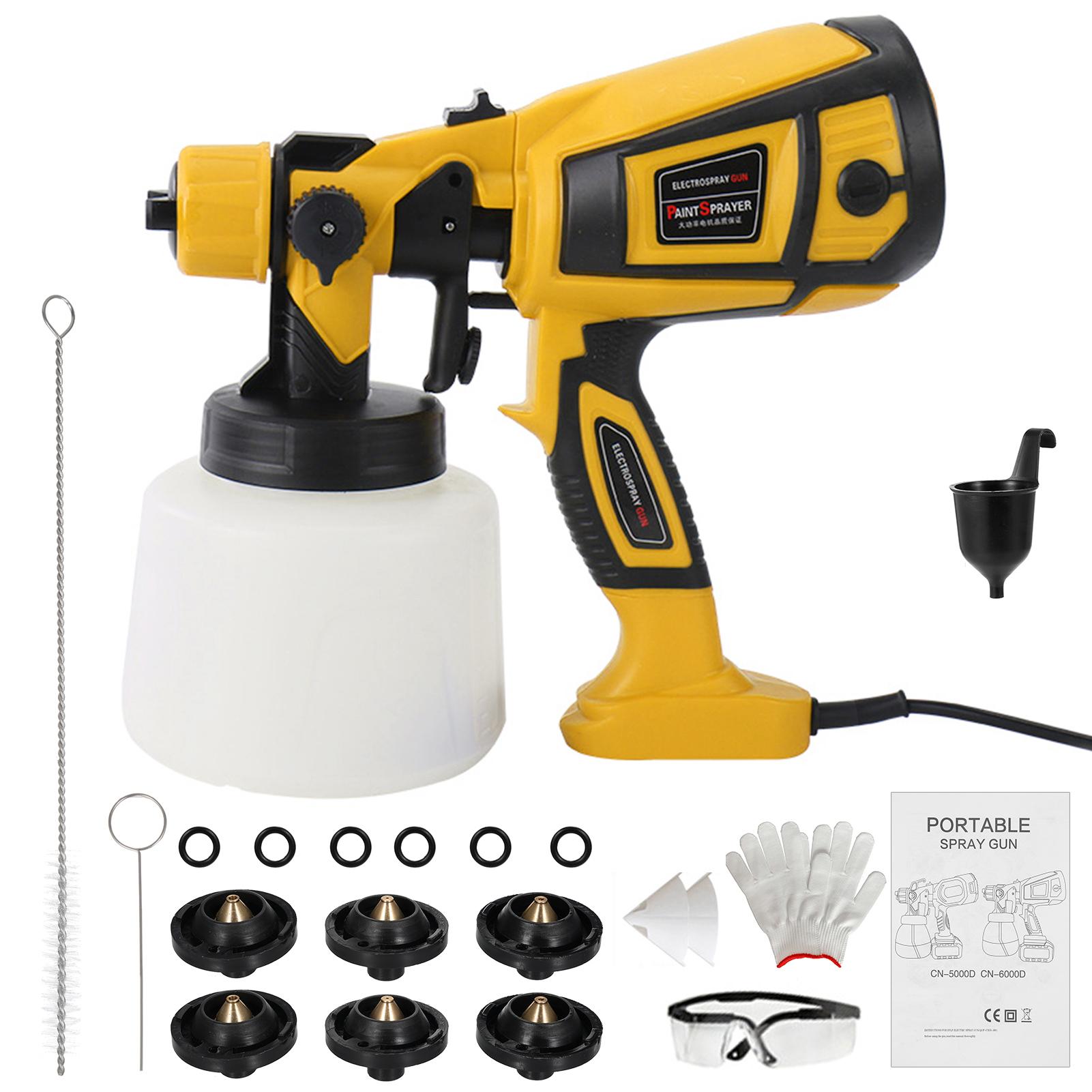 Распылитель краски, электрический краскораспылитель HVLP, 650 Вт, контейнер 1400 мл с 6 медными насадками, 3 распыления US PLUG красный
Распылитель краски, электрический краскораспылитель HVLP, 650 Вт, контейнер 1400 мл с 6 медными насадками, 3 распыления US PLUG красный