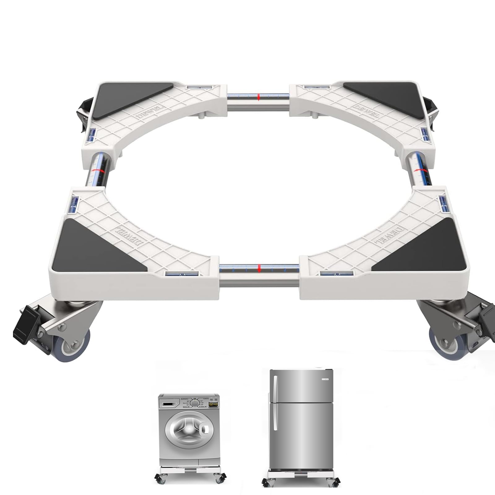 DEWEL Washing Machine Washing Machine Rotation with Load Noise Sound Reduction with Comes with Can be Adjustable Vibration Locking Pipe Washing
DEWEL Washing Machine Washing Machine Rotation with Load Noise Sound Reduction with Comes with Can be Adjustable Vibration Locking Pipe Washing
