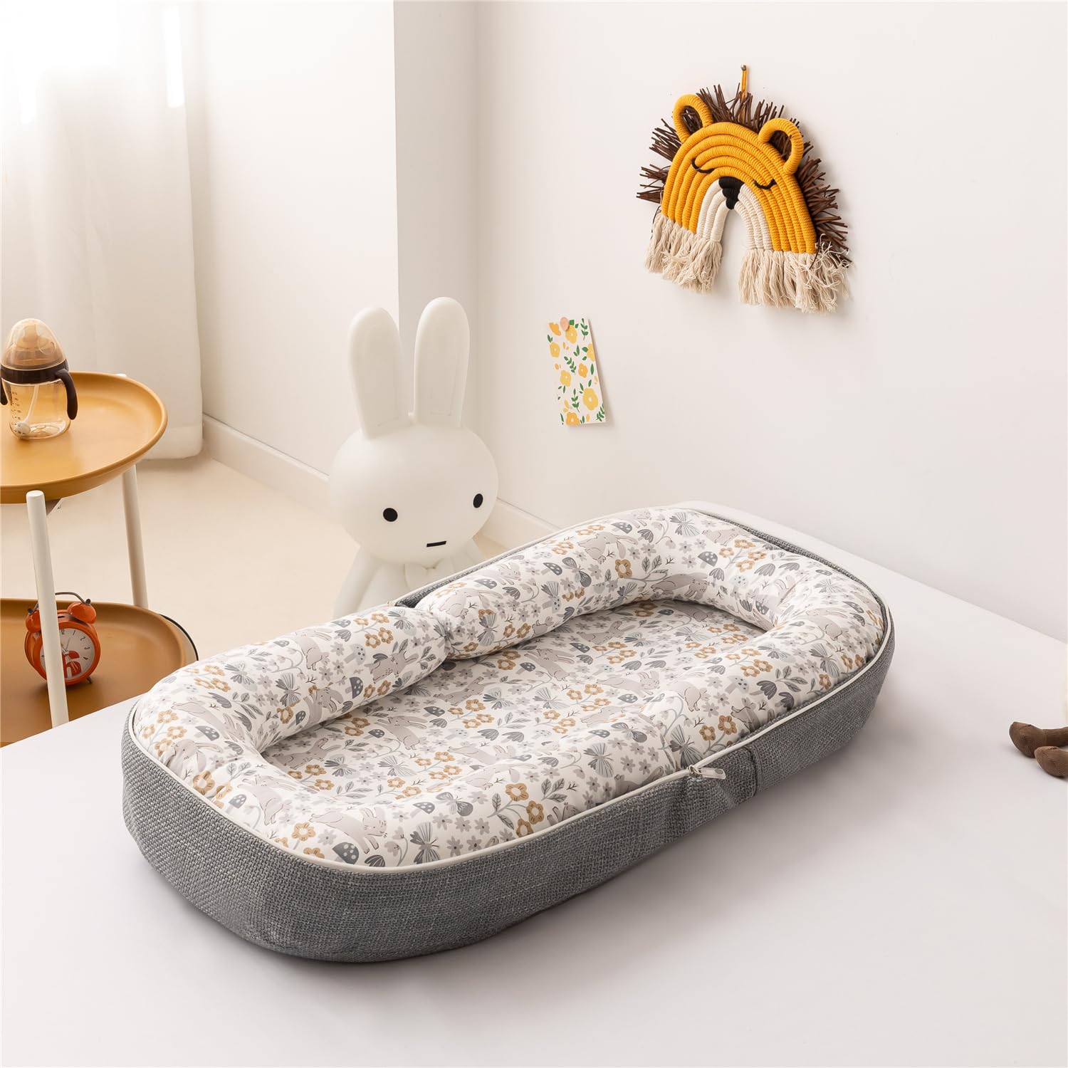 Lukaedy Portable Crib for Compact Folding Baby Gift Bed-in-Bed Newborns, Foldable, Co-sleeping Crib, Portable, Breathable, Washable, Bed,
Lukaedy Portable Crib for Compact Folding Baby Gift Bed-in-Bed Newborns, Foldable, Co-sleeping Crib, Portable, Breathable, Washable, Bed,