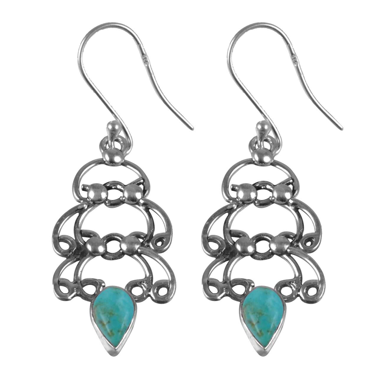 Turquoise Gemstone Earrings Solid 925 Sterling Silver Handmade Earrings Jewelry Gift For Women And Girls E-1902
Turquoise Gemstone Earrings Solid 925 Sterling Silver Handmade Earrings Jewelry Gift For Women And Girls E-1902