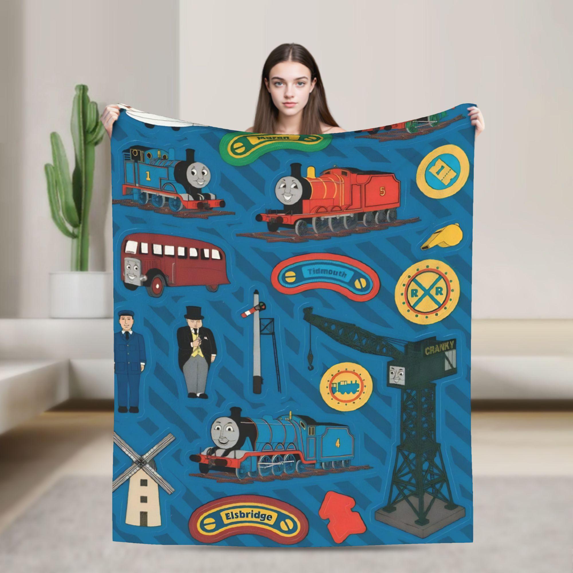 T-Thomas The Train Friends Blankets Quality Soft Throw Blanket Winter Camping Couch Chair Funny Bedspread 30x40in
T-Thomas The Train Friends Blankets Quality Soft Throw Blanket Winter Camping Couch Chair Funny Bedspread 30x40in