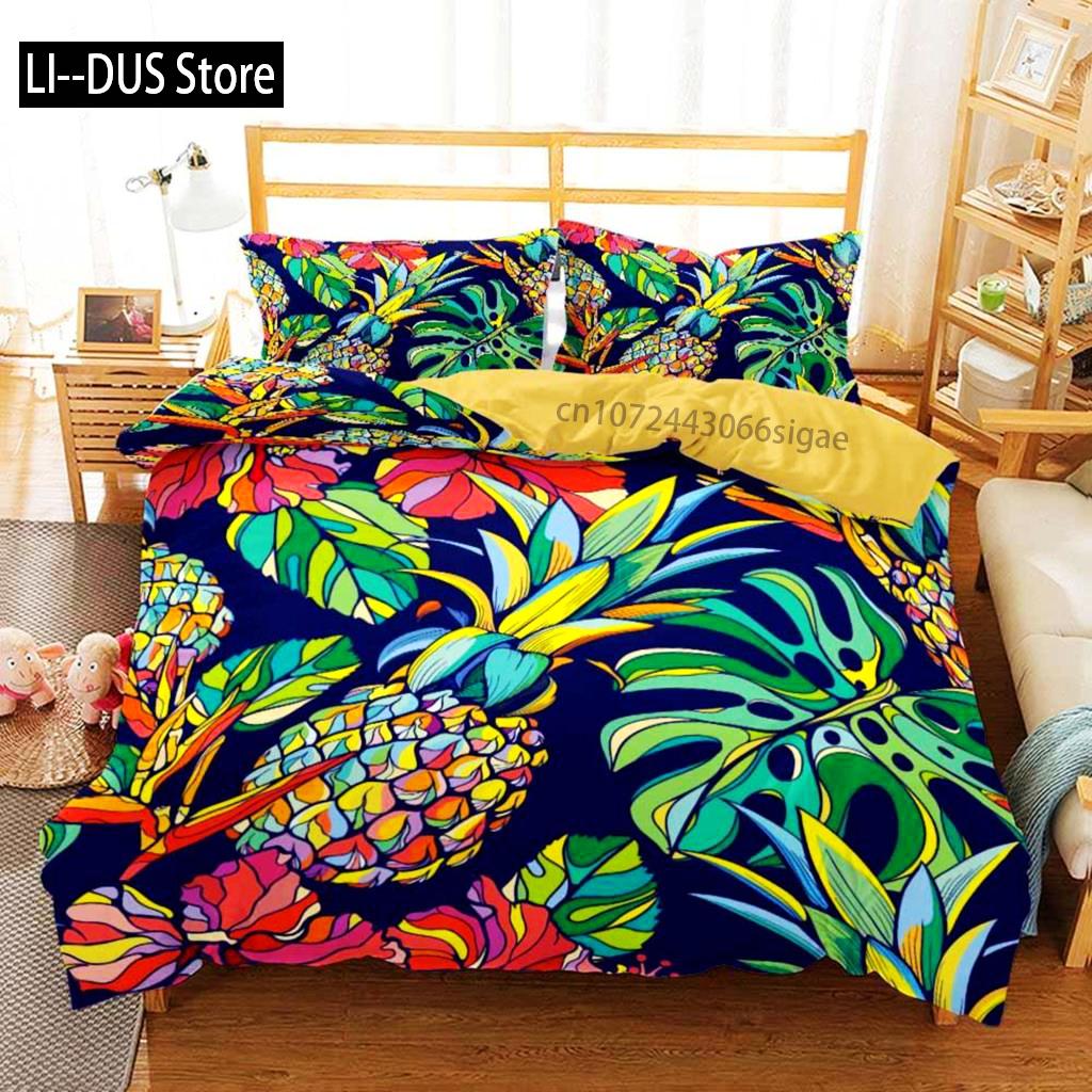 Comforter Pineapple Queen Size Microfiber Kid Colorful Pineapple Twin Bedding Set Fruit Theme Hello Summer Comforter Comforter (quilt)-EU Single(135*200cm)3pcs
Comforter Pineapple Queen Size Microfiber Kid Colorful Pineapple Twin Bedding Set Fruit Theme Hello Summer Comforter Comforter (quilt)-EU Single(135*200cm)3pcs