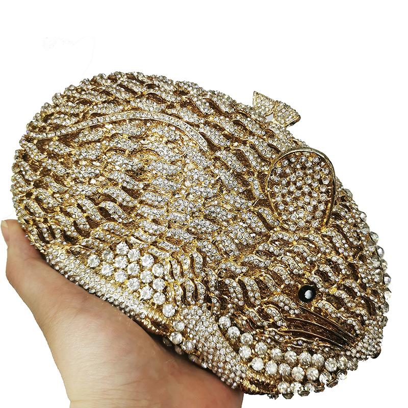 Women s Rat Shape Rhinestone Evening Clutches Hollow 0ut Crystal Clutch Party Prom Diamond Handbags Mini Wedding Bridal Purse 18cmX12cmX6cm
Women s Rat Shape Rhinestone Evening Clutches Hollow 0ut Crystal Clutch Party Prom Diamond Handbags Mini Wedding Bridal Purse 18cmX12cmX6cm