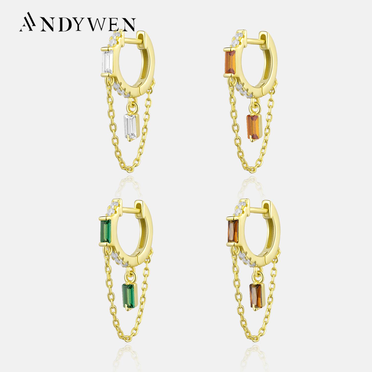ANDYWEN 100% стерлингового серебра 925 пробы, золото, лилы, флирт, циркон, цепочка с цирконами, серьги-капли, висячие серьги для пирсинга, женские ювелирные украшения M
ANDYWEN 100% стерлингового серебра 925 пробы, золото, лилы, флирт, циркон, цепочка с цирконами, серьги-капли, висячие серьги для пирсинга, женские ювелирные украшения M