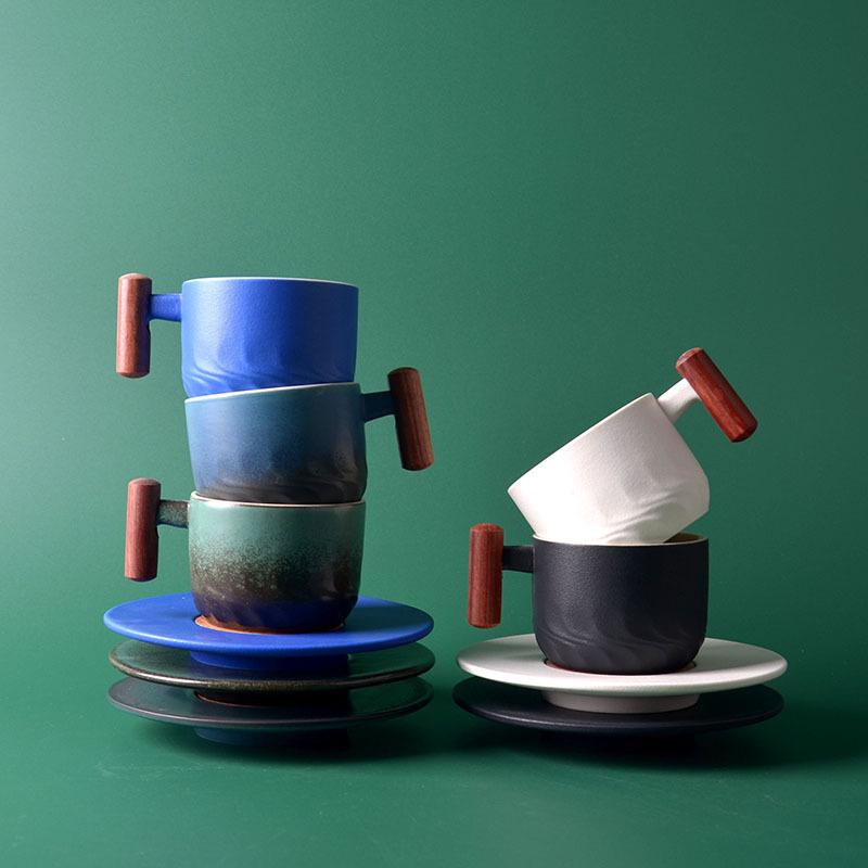 Exquisite Ceramic Tea & Coffee Cup with Wooden Handle - Gradient Glaze, Gift Box Set 51-100ML
Exquisite Ceramic Tea & Coffee Cup with Wooden Handle - Gradient Glaze, Gift Box Set 51-100ML