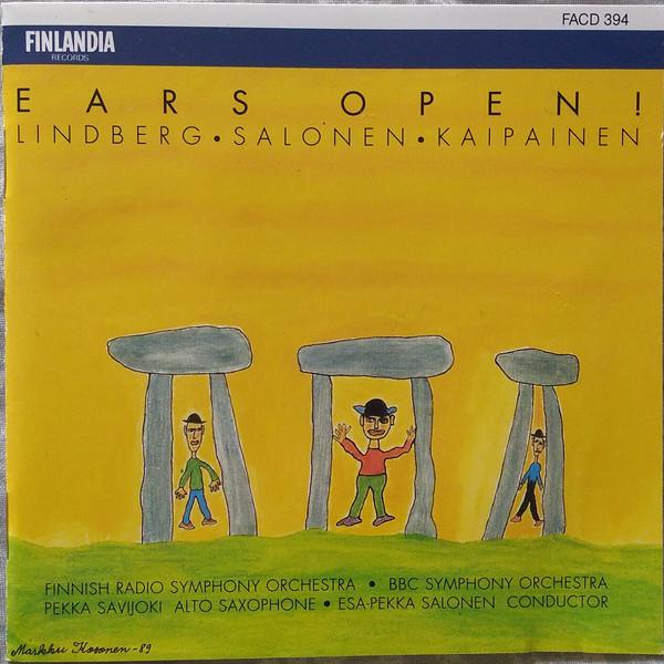 CD MAGNUS LINDBERG - Ears Open! FACD394 Finlandia Recor 1991 Finland Classical Used
CD MAGNUS LINDBERG - Ears Open! FACD394 Finlandia Recor 1991 Finland Classical Used