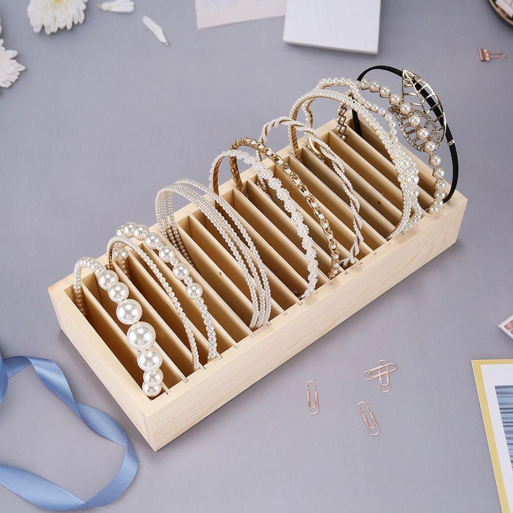 Stoarge Case Multifunctional Show Stand Wooden Display Rack Jewelry Organizer Women Headband Holder
Stoarge Case Multifunctional Show Stand Wooden Display Rack Jewelry Organizer Women Headband Holder