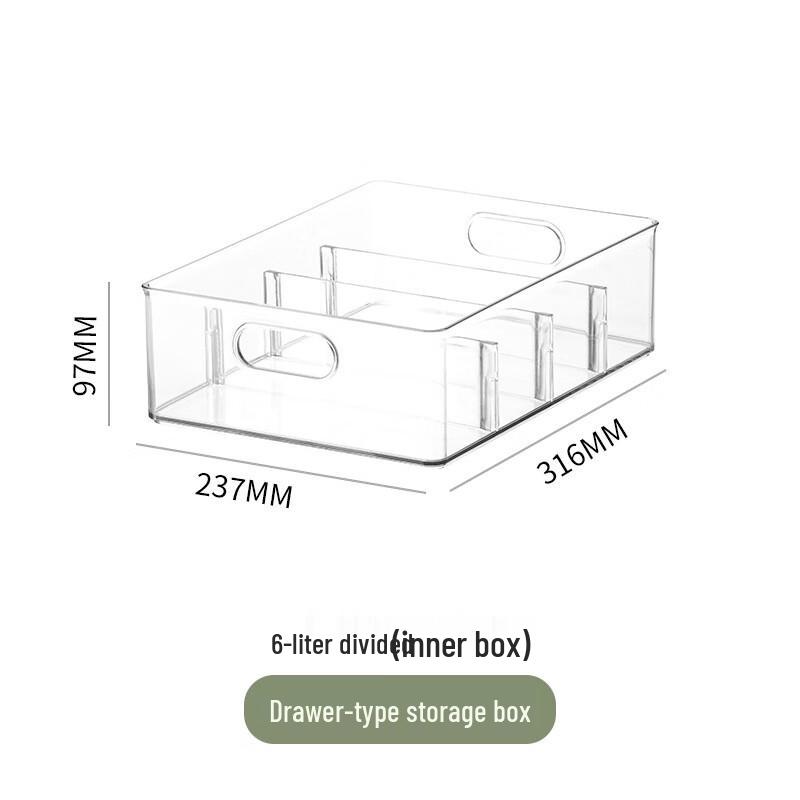 6L Food-Grade Refrigerator Drawer Storage Box
6L Food-Grade Refrigerator Drawer Storage Box