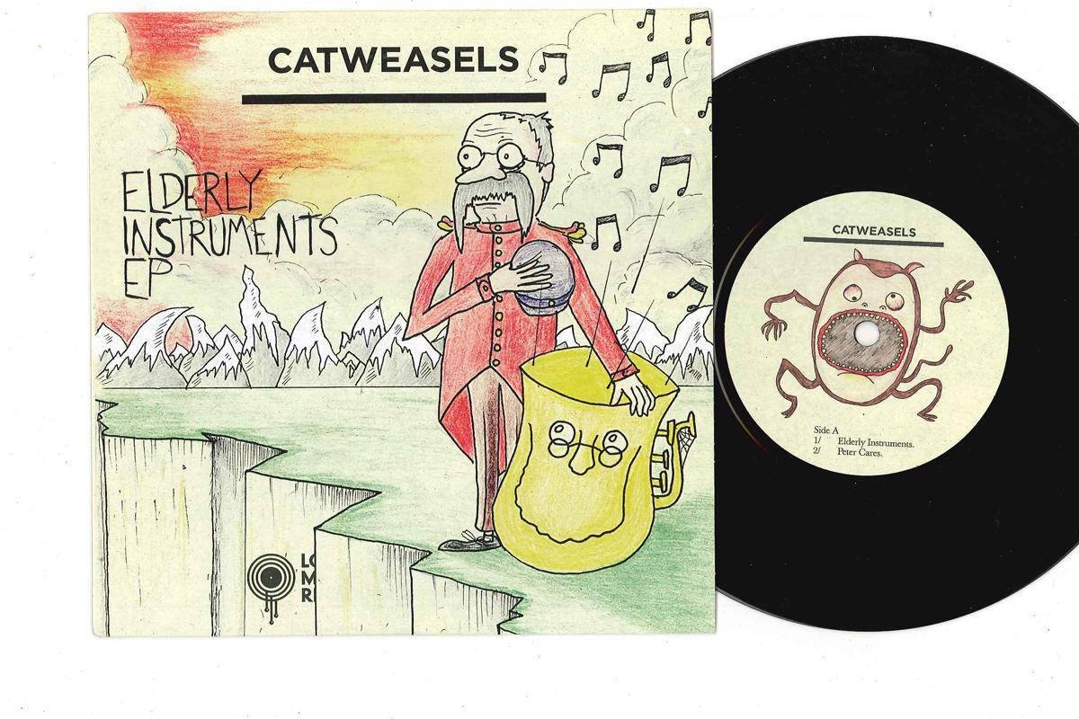 7inch Record CATWEASELS - Elderly Instruments EP MILE03 LONGEST MILE 2007 UK Rock Used 
7inch Record CATWEASELS - Elderly Instruments EP MILE03 LONGEST MILE 2007 UK Rock Used