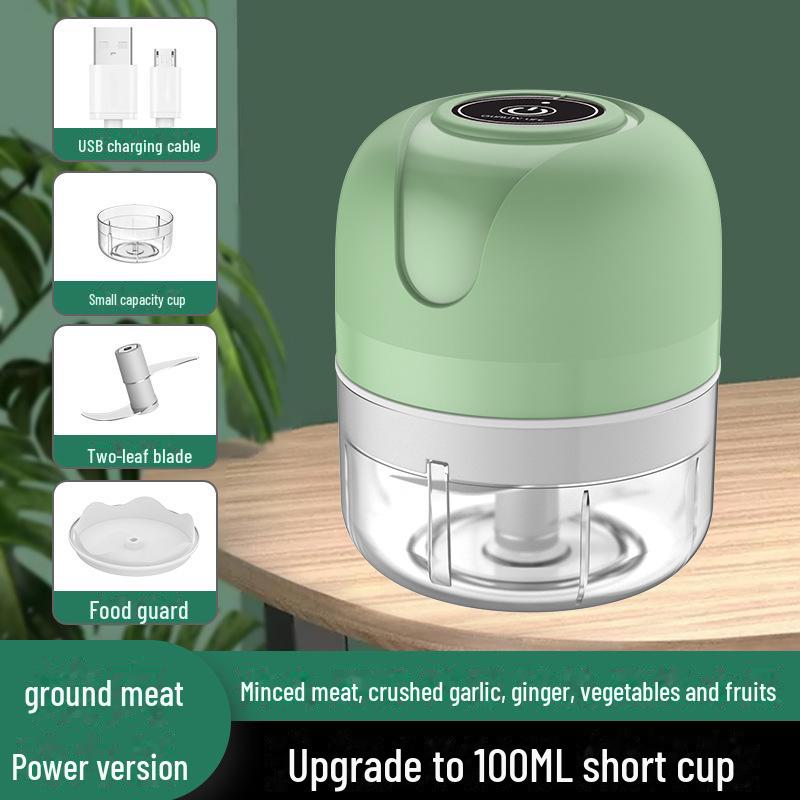 Беспроводной мини-чесночница и кухонный комбайн 100ML, 2 knives циан
Беспроводной мини-чесночница и кухонный комбайн 100ML, 2 knives циан