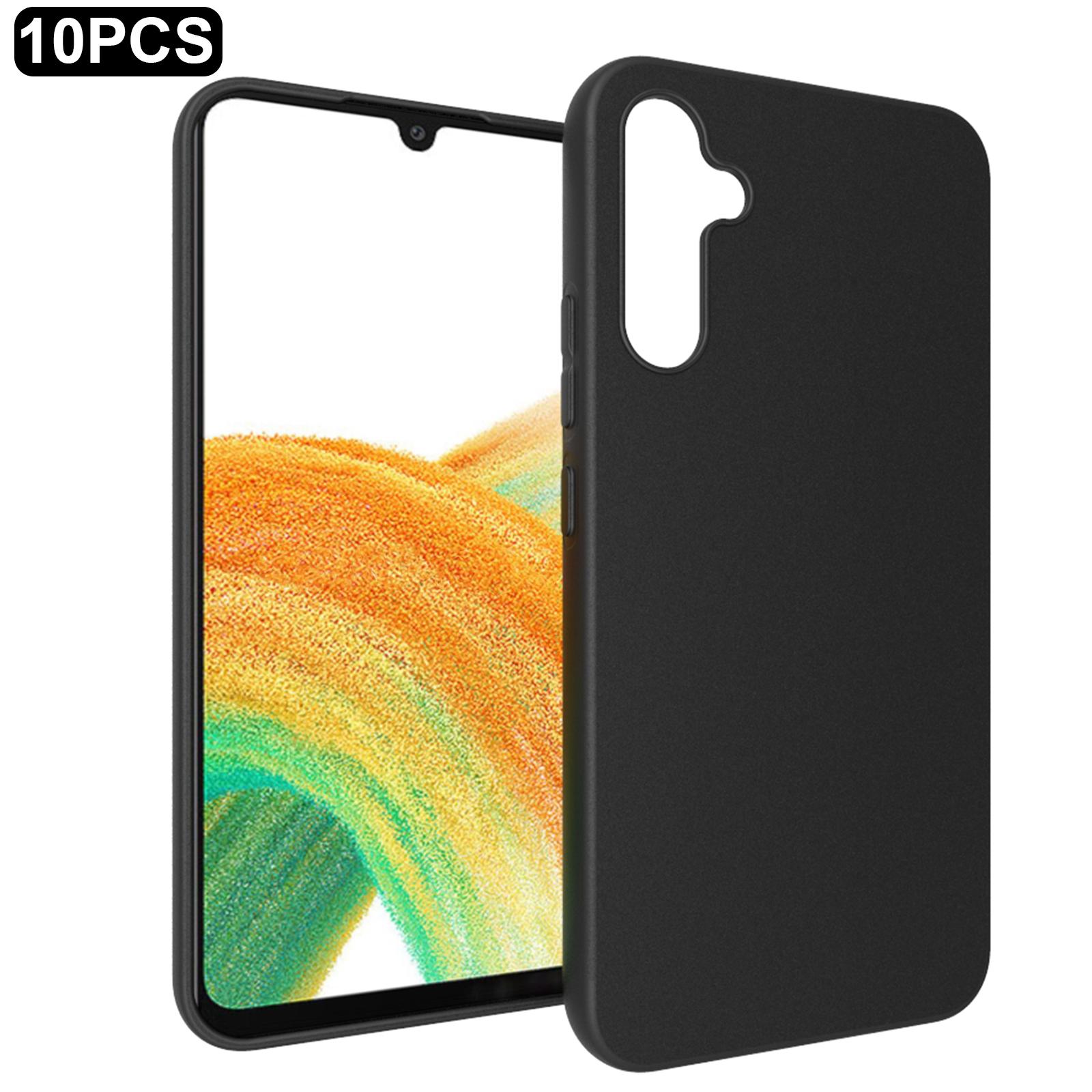 10Pcs/Pack For Samsung Galaxy A34 5G Case Anti-Fingerprint Soft TPU Protective Cover Black
10Pcs/Pack For Samsung Galaxy A34 5G Case Anti-Fingerprint Soft TPU Protective Cover Black