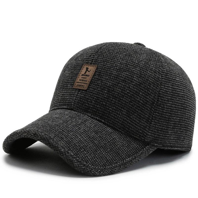 New fashion men s winter hat, ear protection cap, winter baseball cap, trendy warm woolen hat Adjustable
New fashion men s winter hat, ear protection cap, winter baseball cap, trendy warm woolen hat Adjustable