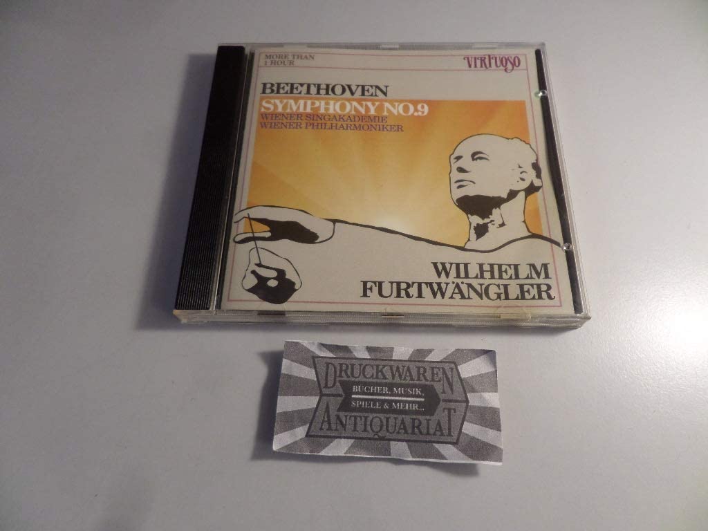 CD BEETHOVEN - Symphony No.9 / Furtwangler 2697202 Virtuoso 1989 Non Japan Classical Used
CD BEETHOVEN - Symphony No.9 / Furtwangler 2697202 Virtuoso 1989 Non Japan Classical Used