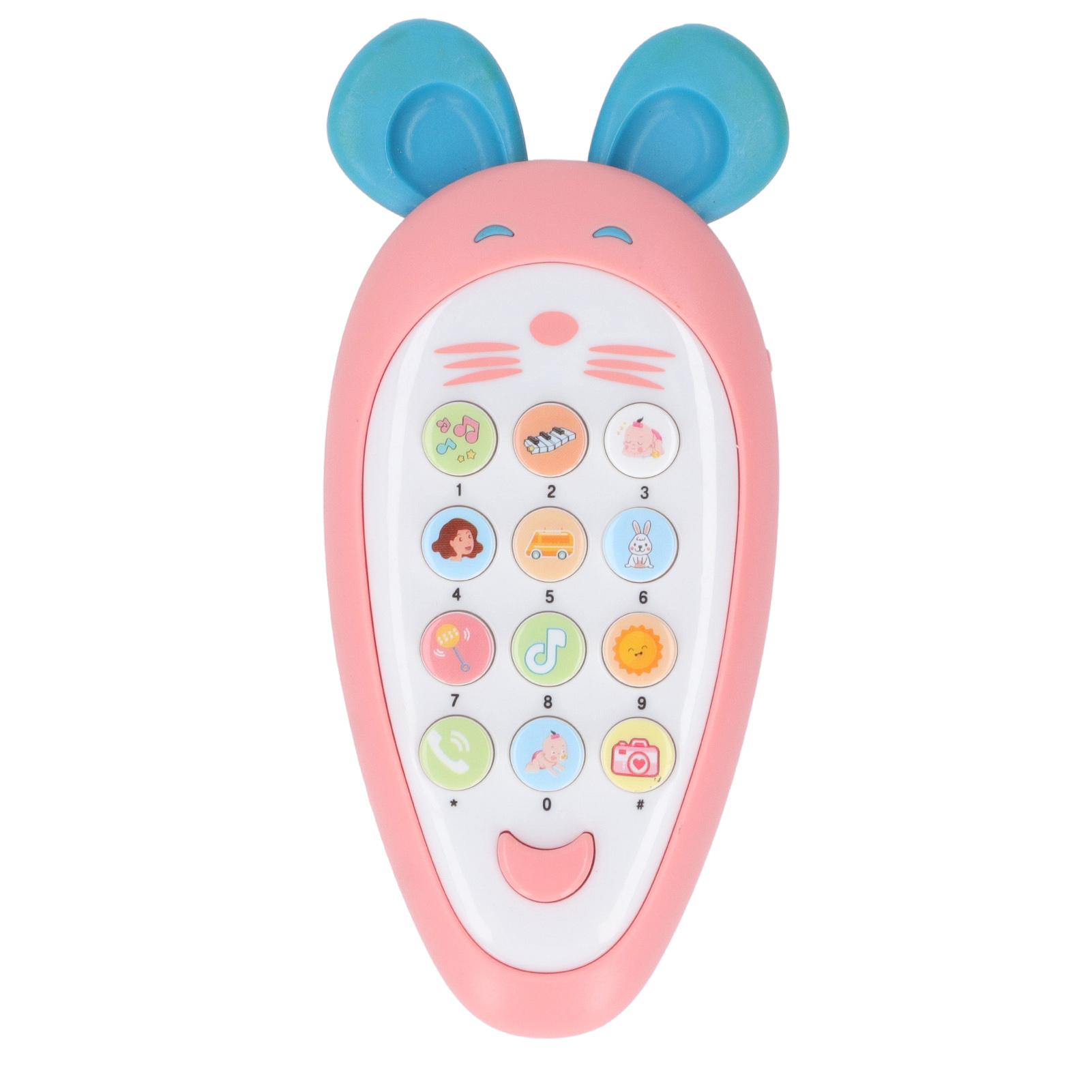 Baby Phone Toy Early Education Simulation Mouse Shape Music Play Phone Toy for Toddlers Infants
Baby Phone Toy Early Education Simulation Mouse Shape Music Play Phone Toy for Toddlers Infants