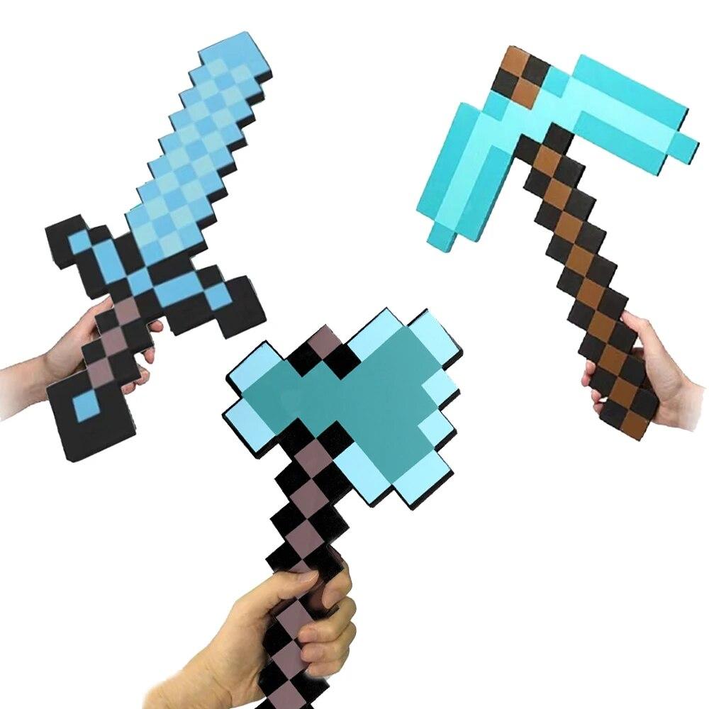 Стив Дизайн Синий Алмазный Меч Мягкая Игрушка Из Пены EVA Minecraft Топор Лопата Меч Мальчики Прекрасные Игрушки Для Детей Вентиляторы Подарок на День Рождения
Стив Дизайн Синий Алмазный Меч Мягкая Игрушка Из Пены EVA Minecraft Топор Лопата Меч Мальчики Прекрасные Игрушки Для Детей Вентиляторы Подарок на День Рождения