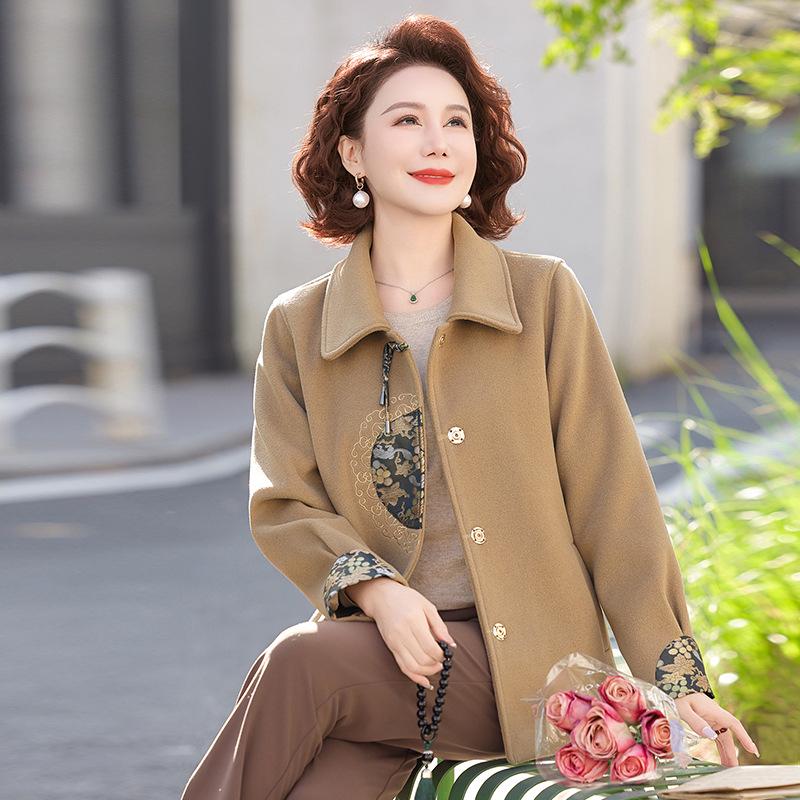 Spring 2025 Women s Festive National Style Woolen Coat for Middle-Aged & Elderly XL for 90-110 jin арбуз красный
Spring 2025 Women s Festive National Style Woolen Coat for Middle-Aged & Elderly XL for 90-110 jin арбуз красный