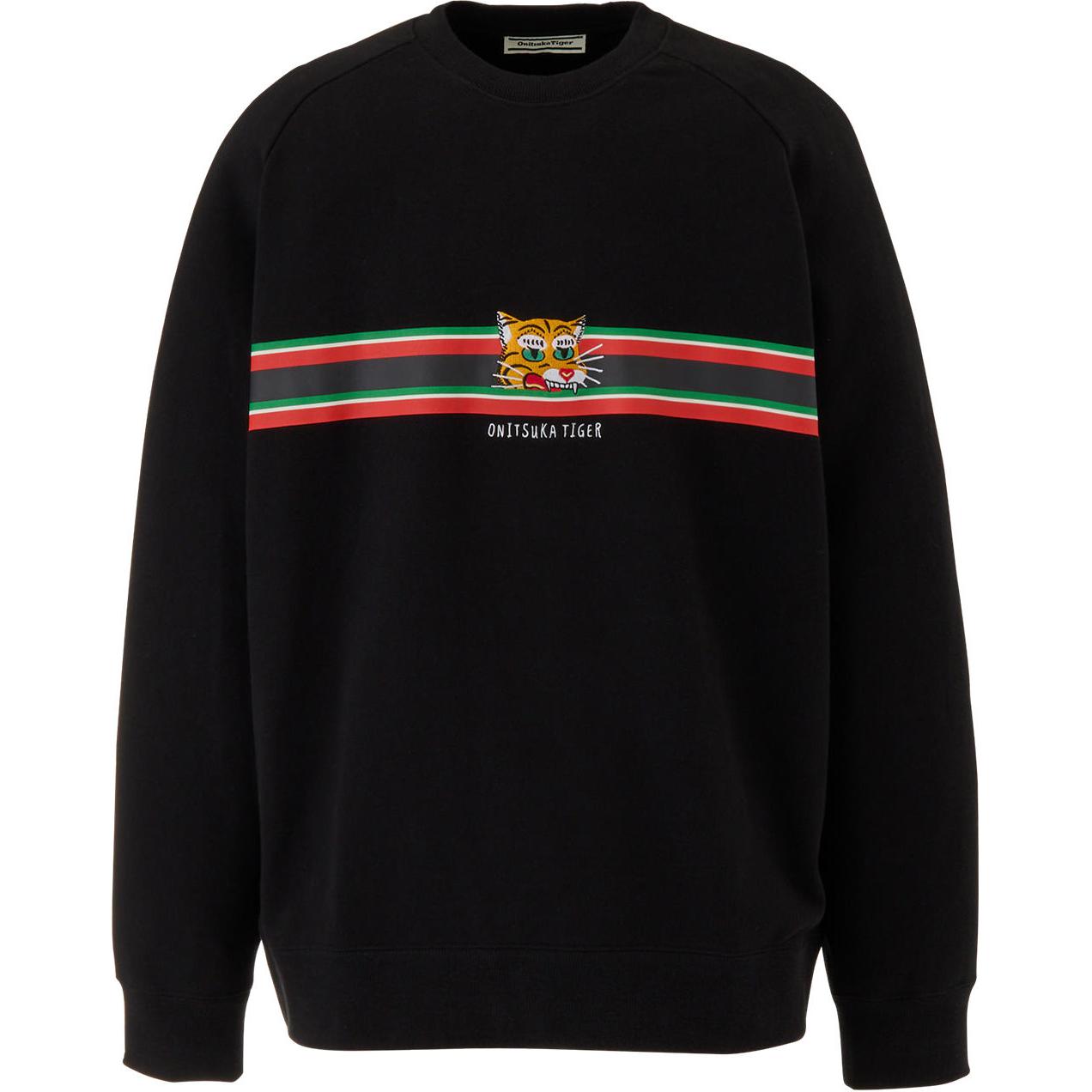 Onitsuka Tiger Sweat Top Cartoon Design Striped Round Neck Pullover Long Sleeve Sweatshirt Unisex Sweatshirt Black 2183B378-001 XL
Onitsuka Tiger Sweat Top Cartoon Design Striped Round Neck Pullover Long Sleeve Sweatshirt Unisex Sweatshirt Black 2183B378-001 XL