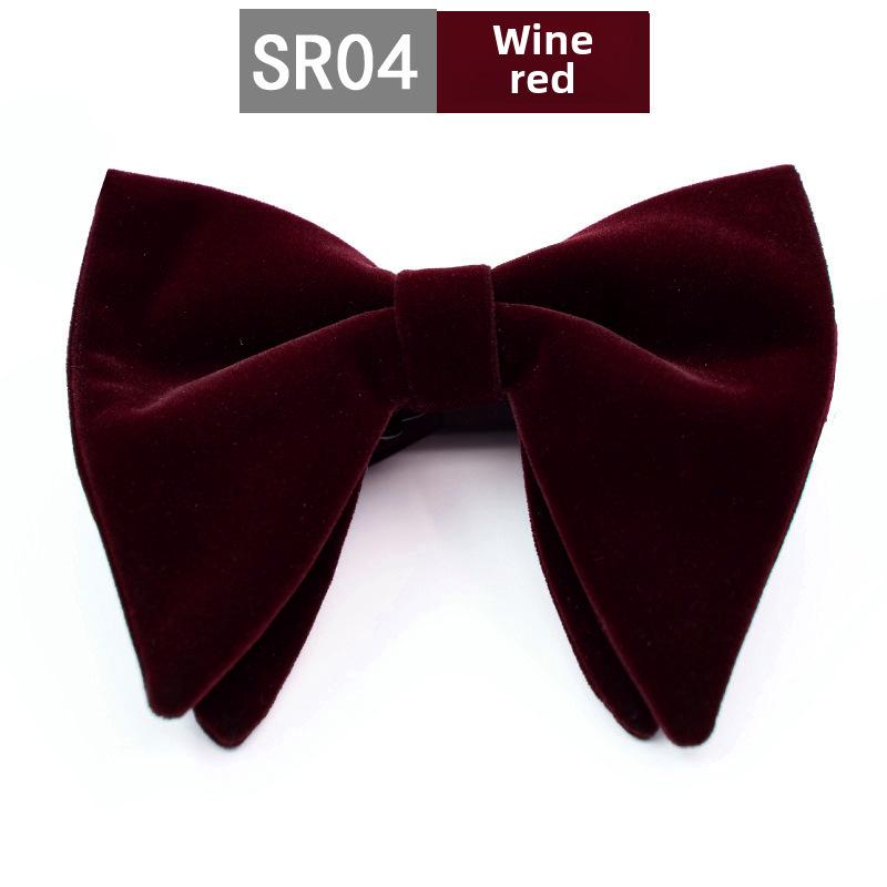 Мужской винно-красный бархатный двухслойный галстук-бабочка с цветочным узором - модный стиль Horn
Мужской винно-красный бархатный двухслойный галстук-бабочка с цветочным узором - модный стиль Horn