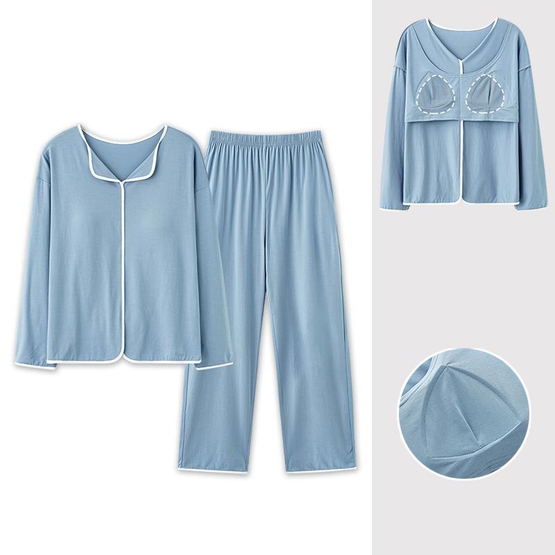 Женская тонкая пижама с нагрудником и длинным рукавом, комплект домашней одежды
Женская тонкая пижама с нагрудником и длинным рукавом, комплект домашней одежды