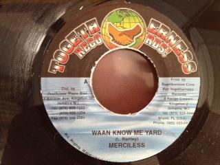 7-дюймовая пластинка MERCILESS / LEGEND - Waan Know Me Yard / Confrontation NONE Вместе Ре Ямайский Регги, Ска и Даб Использовано
7-дюймовая пластинка MERCILESS / LEGEND - Waan Know Me Yard / Confrontation NONE Вместе Ре Ямайский Регги, Ска и Даб Использовано