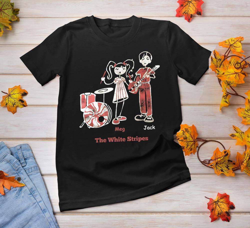 The White Stripes band T-shirt Black Short Sleeve S to 5Xl XX240 Unisex T-Shirt S
The White Stripes band T-shirt Black Short Sleeve S to 5Xl XX240 Unisex T-Shirt S