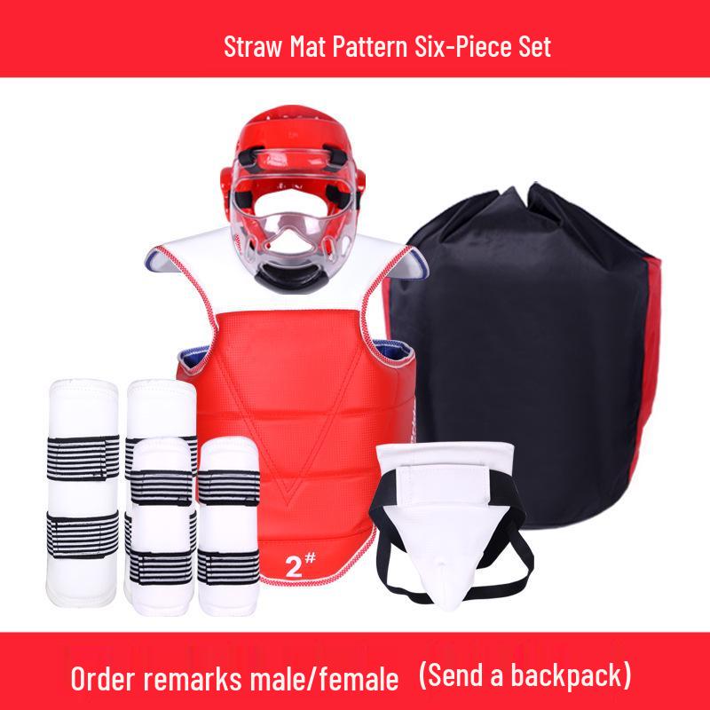 Универсальный комплект защитной экипировки для тхэквондо - Длинный и утолщенный, 4-8 шт., для соревнований и тренировок L (150-160 cm) Female
Универсальный комплект защитной экипировки для тхэквондо - Длинный и утолщенный, 4-8 шт., для соревнований и тренировок L (150-160 cm) Female