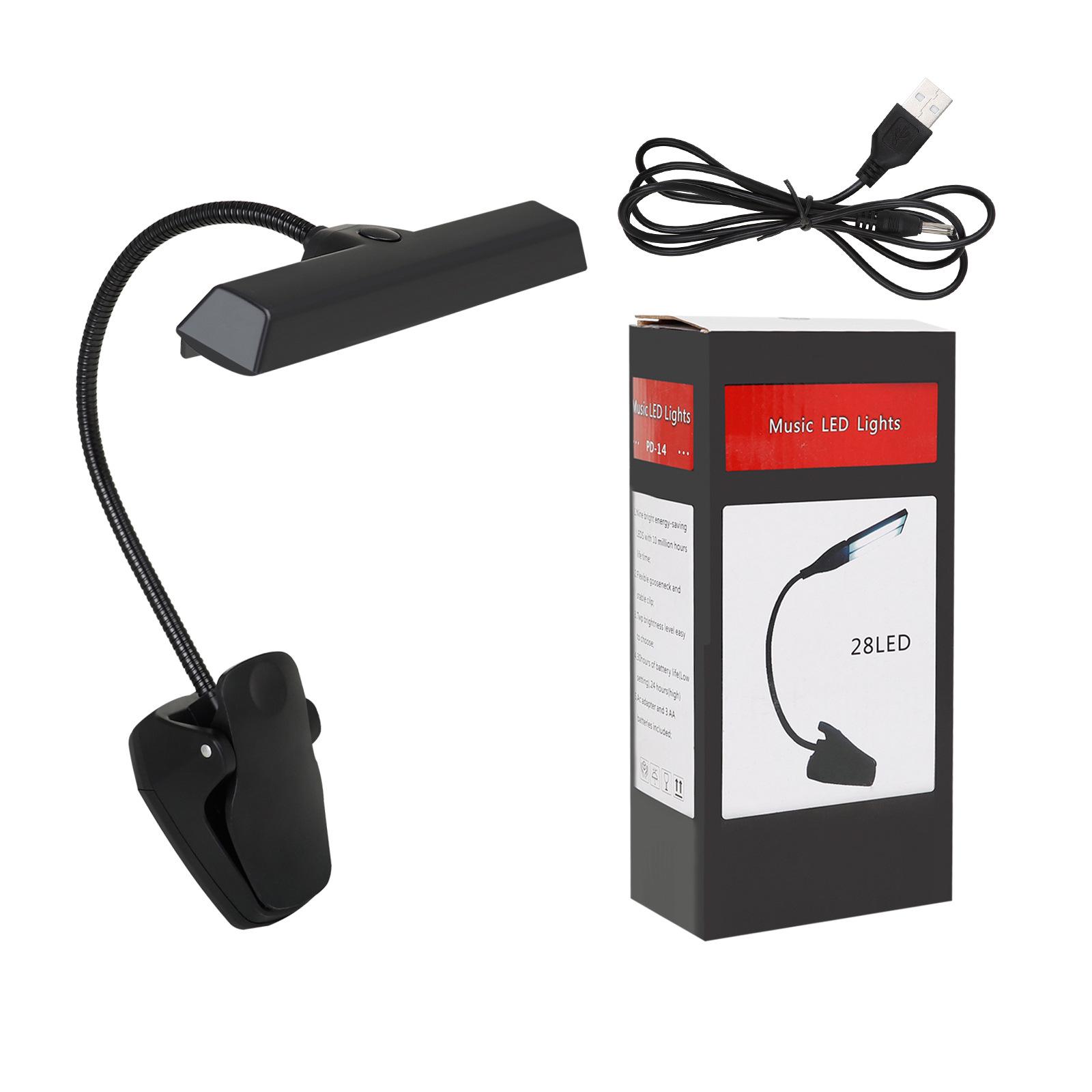 Rechargeable LED Bendable Clip-On Music Stand Light for Piano and Sheet Music
Rechargeable LED Bendable Clip-On Music Stand Light for Piano and Sheet Music