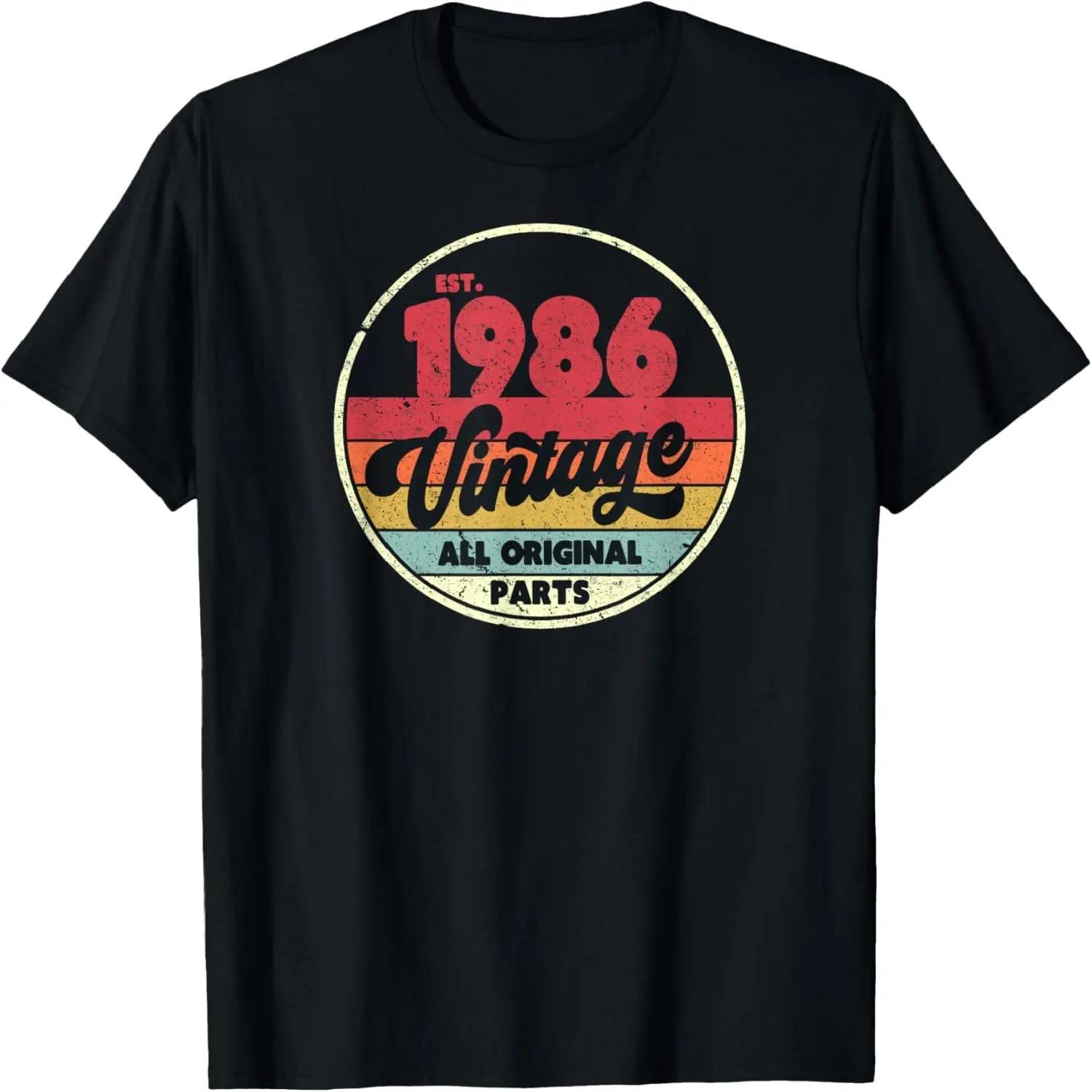 1986 Vintage Shirt, Birthday Gift Tee XXXXXL чорний
1986 Vintage Shirt, Birthday Gift Tee XXXXXL чорний