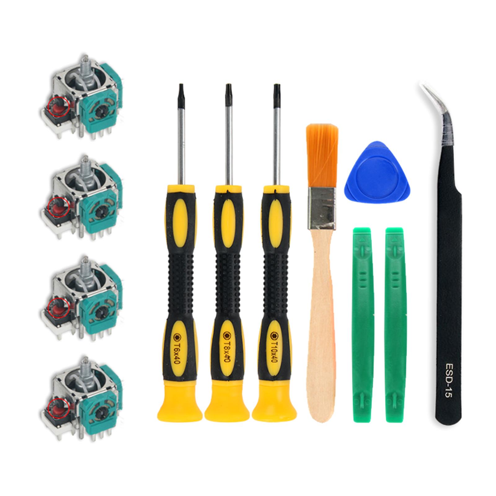 Аналогові джойстики Набори для ремонту стіків для великих пальців для ігрового контролера XBOX ONE Заміна аналогових джойстиків стіків для великих пальців
Аналогові джойстики Набори для ремонту стіків для великих пальців для ігрового контролера XBOX ONE Заміна аналогових джойстиків стіків для великих пальців