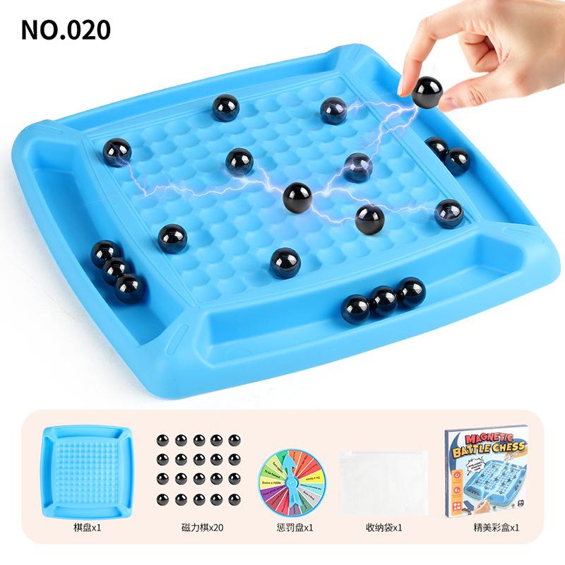 Шагните на молнию Магнитная индукция Шахматы Магнитная веселая игра Шахматы Мышление Логика Настольная интерактивная игрушка-головоломка
Шагните на молнию Магнитная индукция Шахматы Магнитная веселая игра Шахматы Мышление Логика Настольная интерактивная игрушка-головоломка