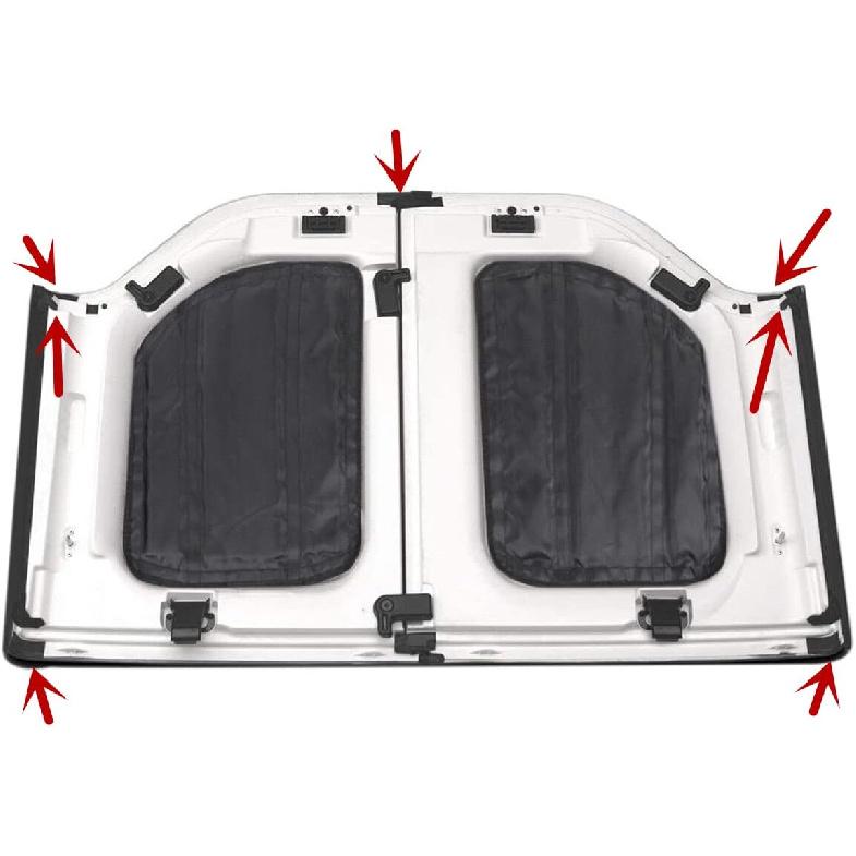 Car Roof Leak Sealing Repair Kit for Jeep Wrangler JK 2007-2018 Hard Top Rubber Weather Seal Leak Proofing Kit
Car Roof Leak Sealing Repair Kit for Jeep Wrangler JK 2007-2018 Hard Top Rubber Weather Seal Leak Proofing Kit