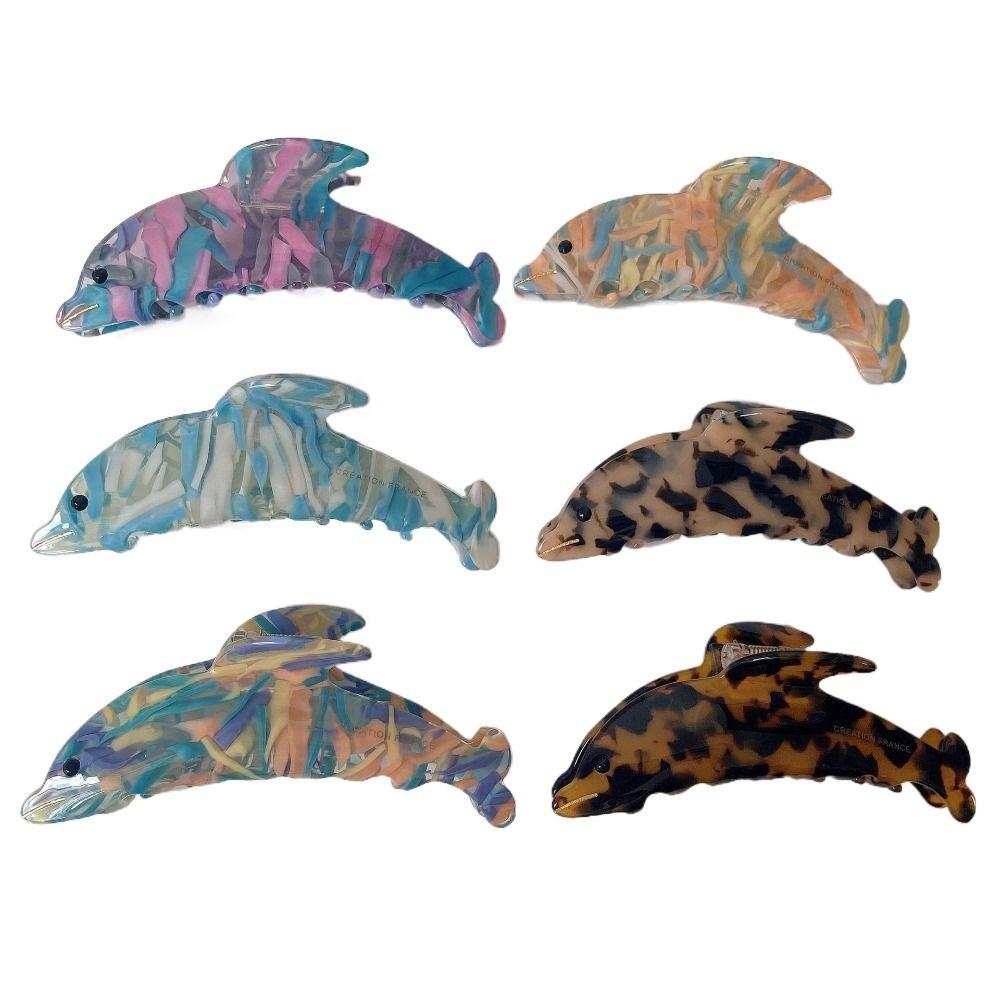 Acid Headwear Catoon Hair Accessories Women Hair Clips Korean Style Crab Clip Dolphin Hair Claw
Acid Headwear Catoon Hair Accessories Women Hair Clips Korean Style Crab Clip Dolphin Hair Claw