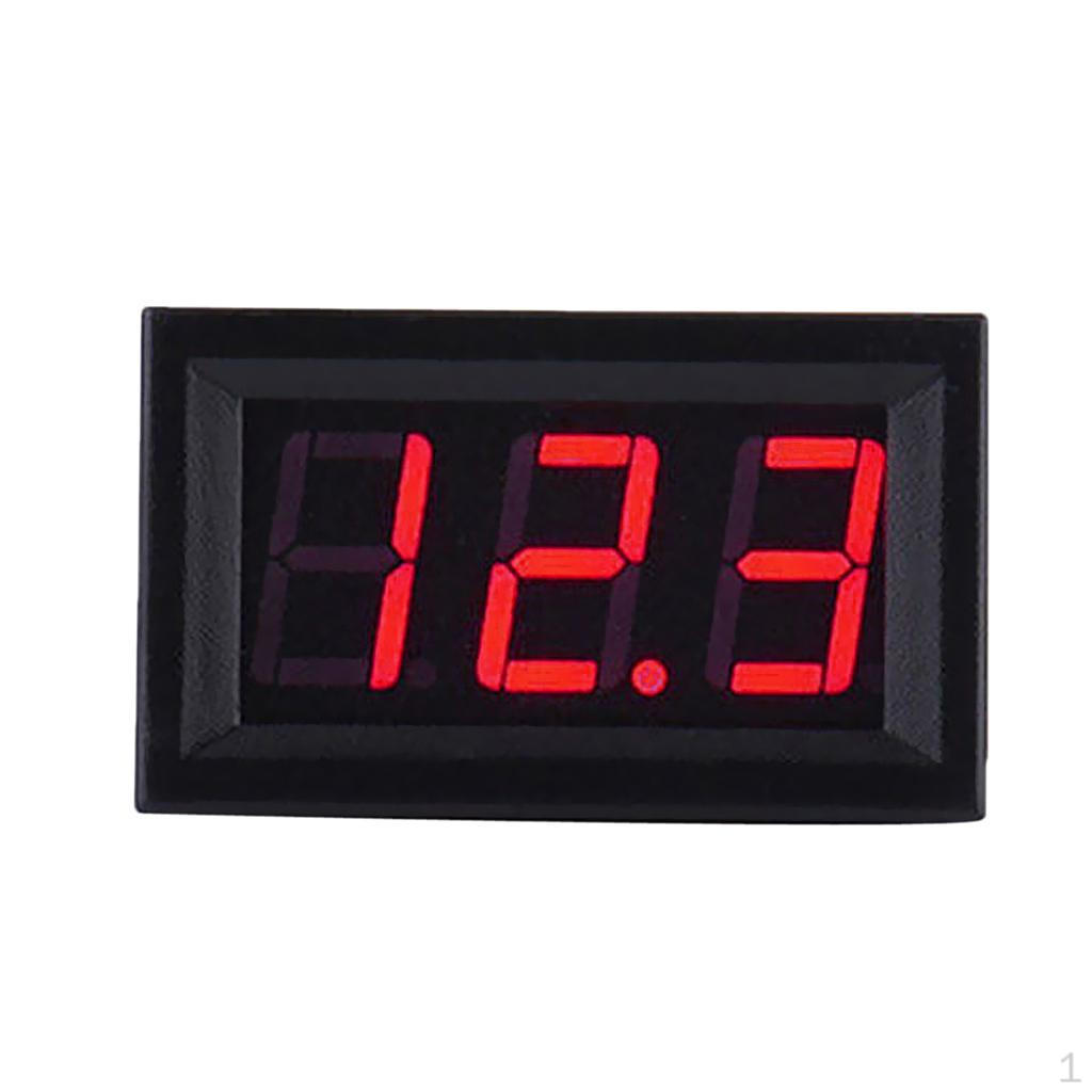 Wire Voltmeter Voltage Meter - Blue червоний
Wire Voltmeter Voltage Meter - Blue червоний