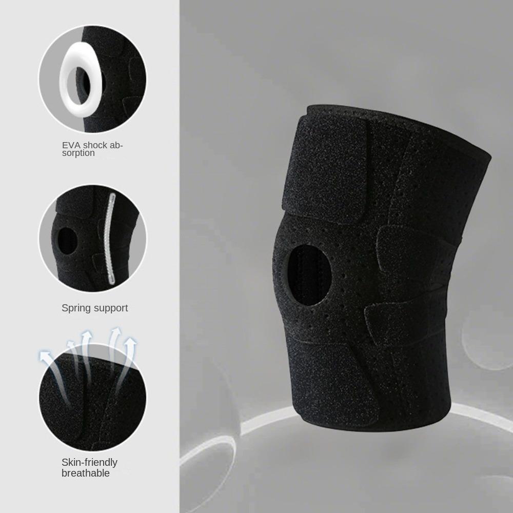 Adjustable Patella Protect Band Knee Support Sports Knee Brace Child Knee Pads Tennis children small чорний
Adjustable Patella Protect Band Knee Support Sports Knee Brace Child Knee Pads Tennis children small чорний